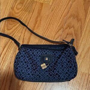 Tommy Hilfiger Navy Blue Patterned Women's Purse